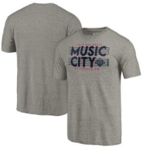 NFL Pro Line by Fanatics Branded 2019 NFL Draft Music City Tri-Blend T-Shirt