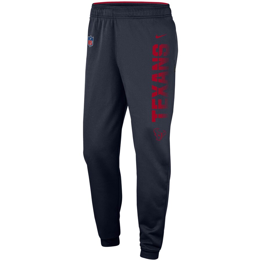 Men’s Houston Texans Nike Navy Team Logo Sideline Performance Pants ...